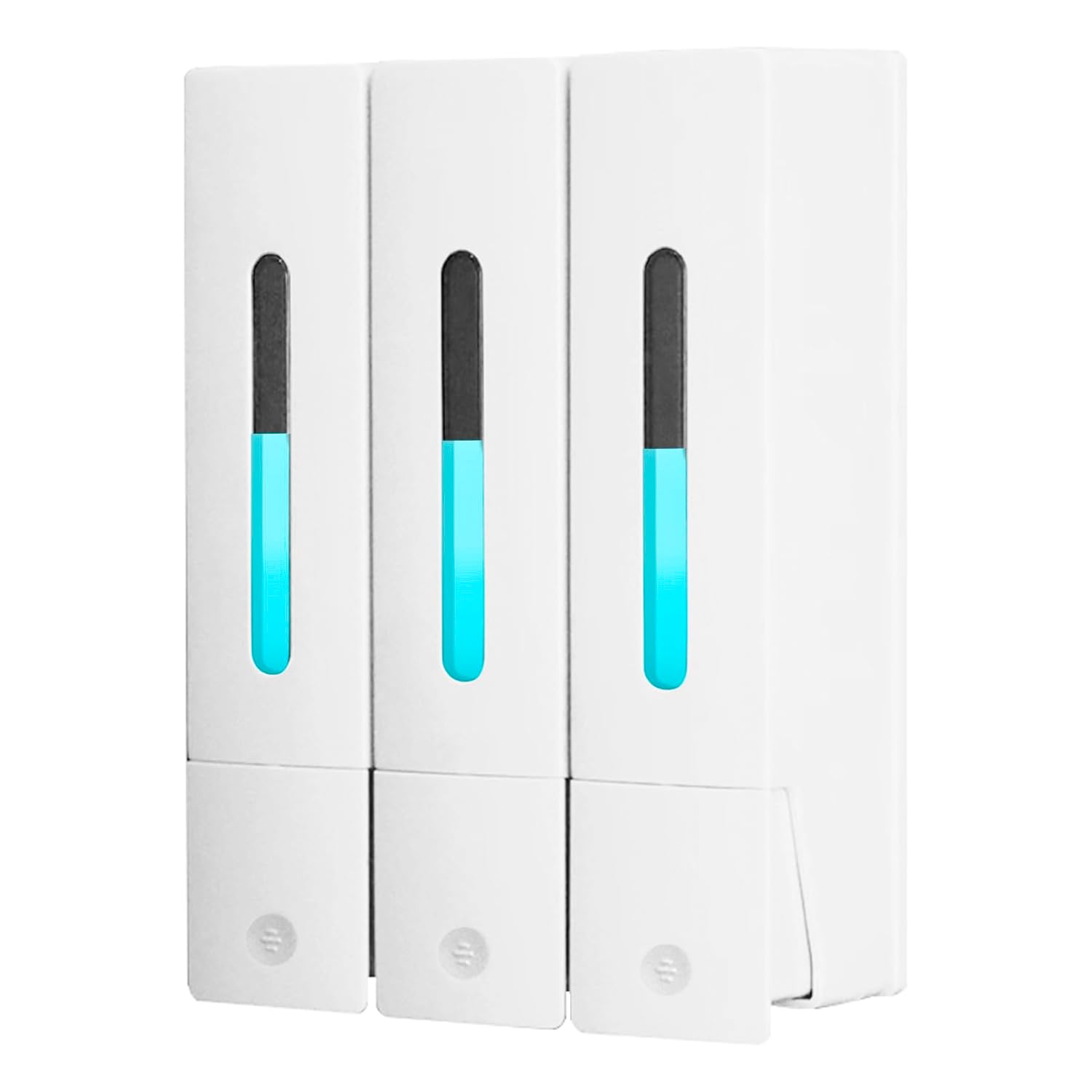 DCGLA シャンプーディスペンサー シャンプーボトル 壁掛け おしゃれ 大容量 ソープディスペンサー 洗面所 浴室 キッチン 簡単取り付け (2)