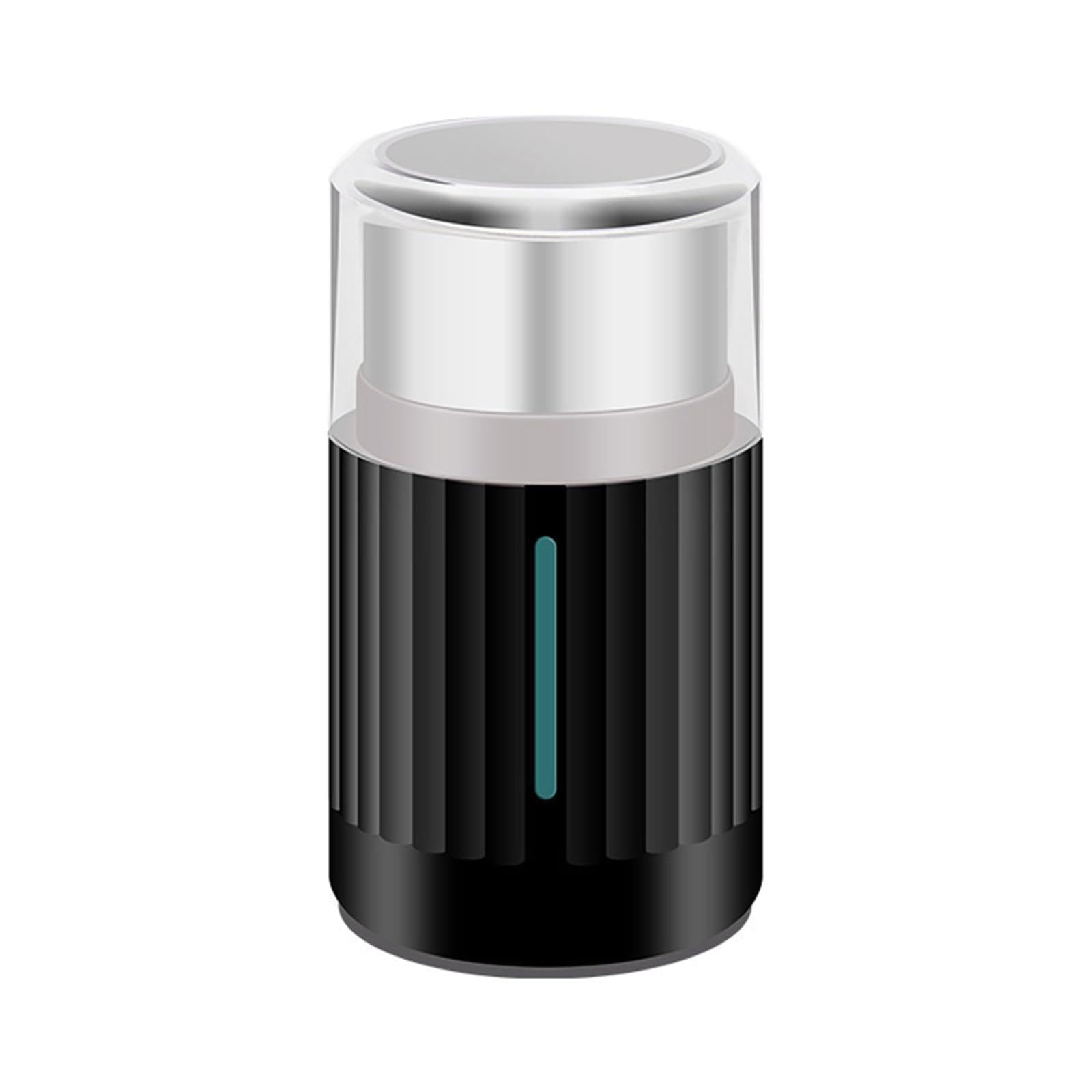 コーヒーミル 電動 コーヒーグラインダー 電動コーヒーミル 粉末 水洗い可能 充電式 着脱式 プロペラ式 70g大容量 200wハイパワー コーヒー豆 緑茶 ハーブ スパイス 穀物 掃除ブラシ付き 黒