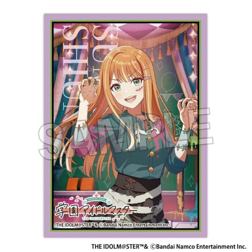 学園アイドルマスター＼THE IDOLM@STER イラストスリーブMAT Tame-Lie-One-Step ’24ハロウィン 紫雲清夏 パック