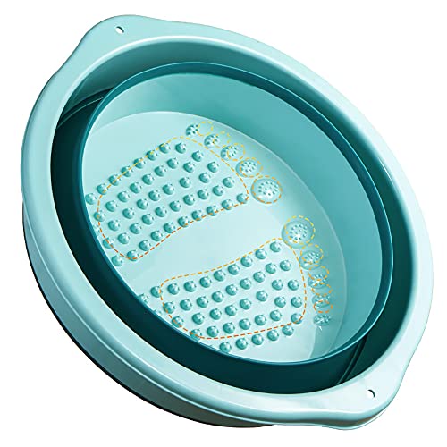 足浴桶 折りたたみ バケツ フットバス 足湯桶 10l 収納便利 足湯 足浴器 足湯バケツ 保温 足湯器 マッサージ 足湯器具 洗い桶 洗濯 掃除 足浴 風呂 用途いろいろ (グレー)