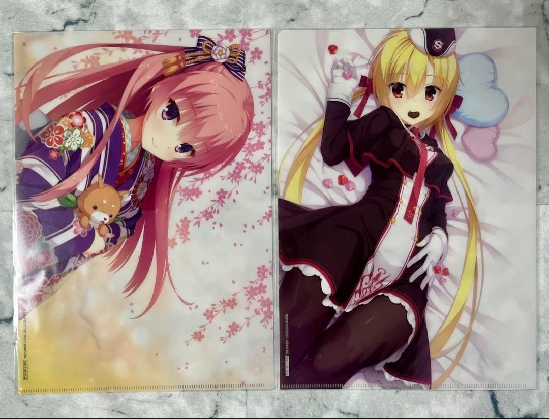 RIDDLE JOKER A4 クリアファイル 三司あやせ 在原七海 ゆずソフト XOGEQQQC